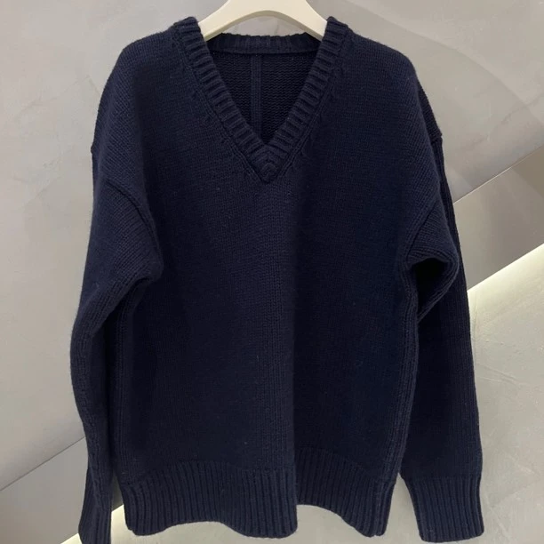 【ENYOU定制】北欧蓝色慵懒毛衣