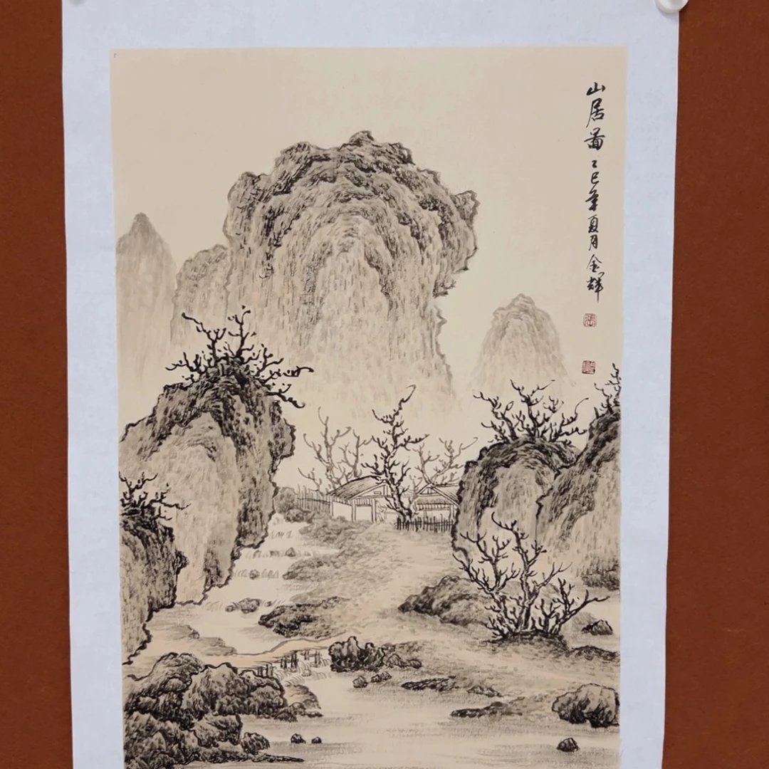 国画张金辉经典作品