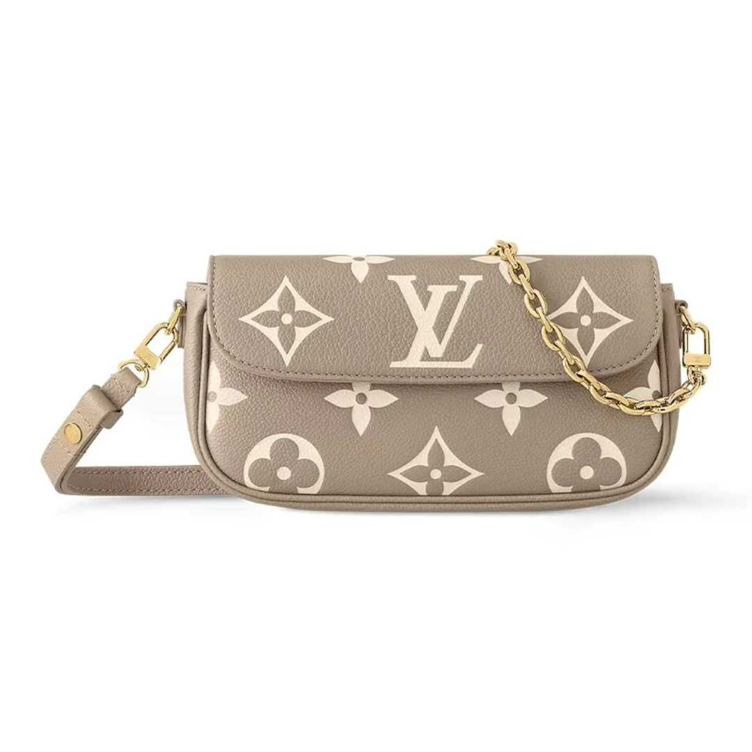 99新 LouisVuitton/路易威登 98新【静文】全皮ivy链条包/TS025529