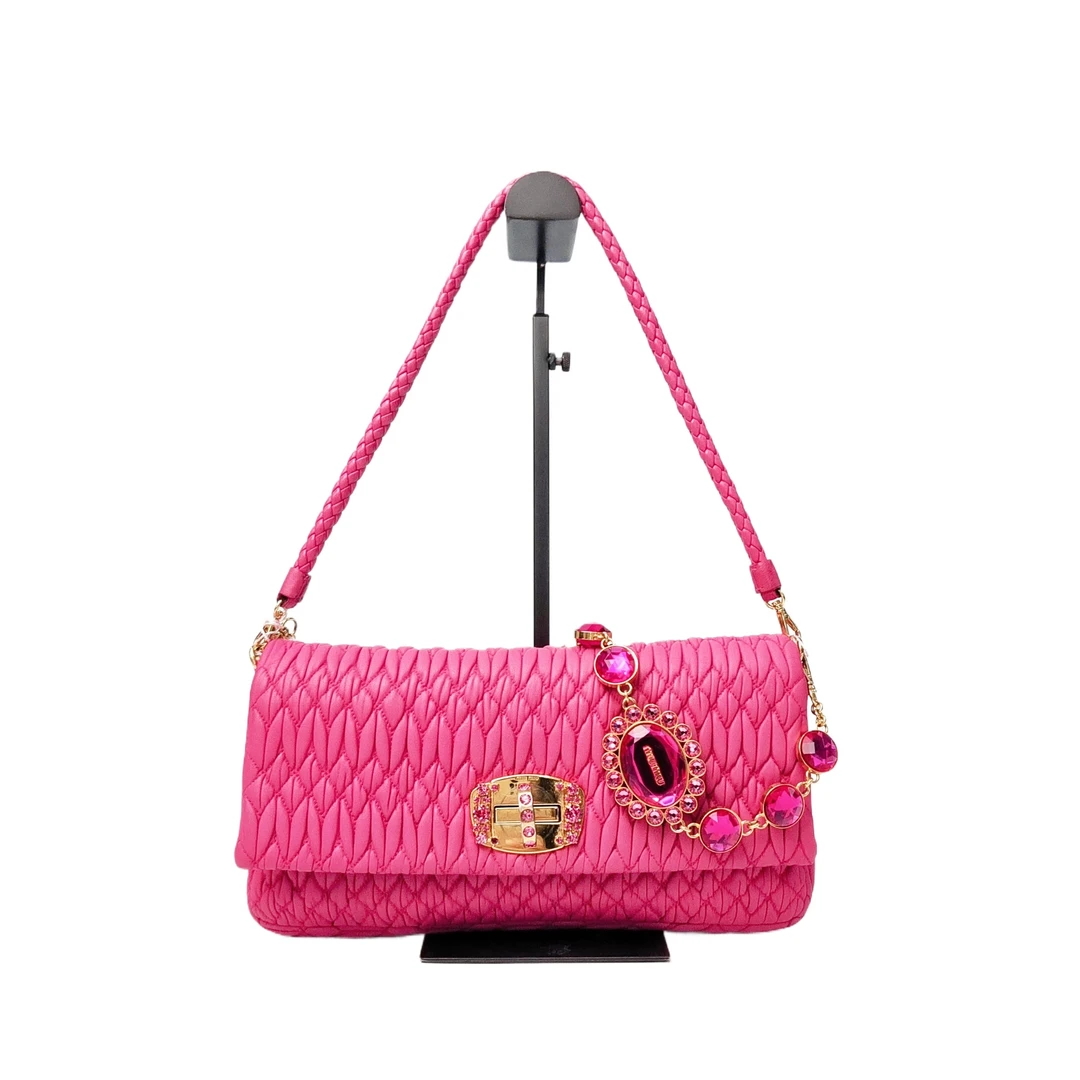 95新 缪缪 安洁利严选/BK0154401 单肩包