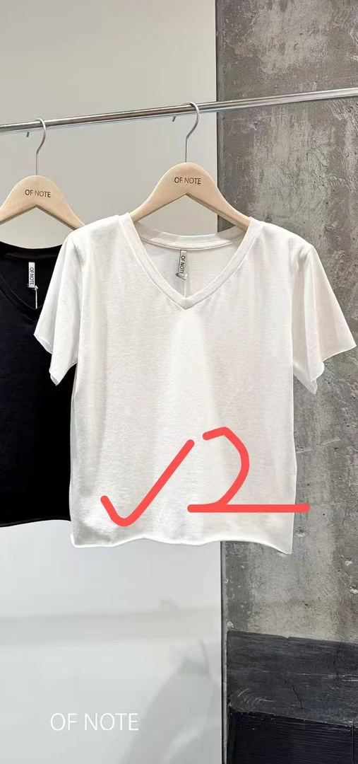 韩国of note小白T时尚休闲百搭