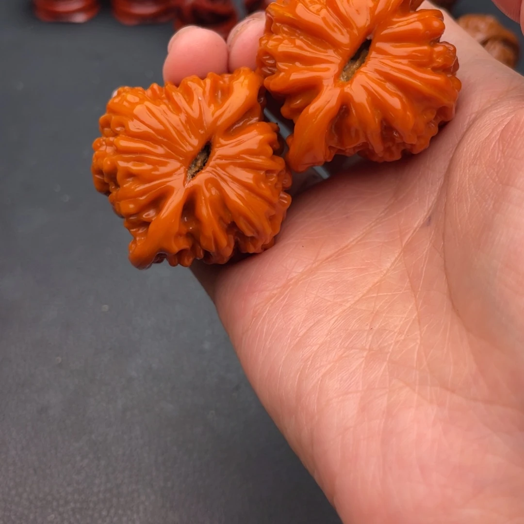 文玩核桃把件四座楼