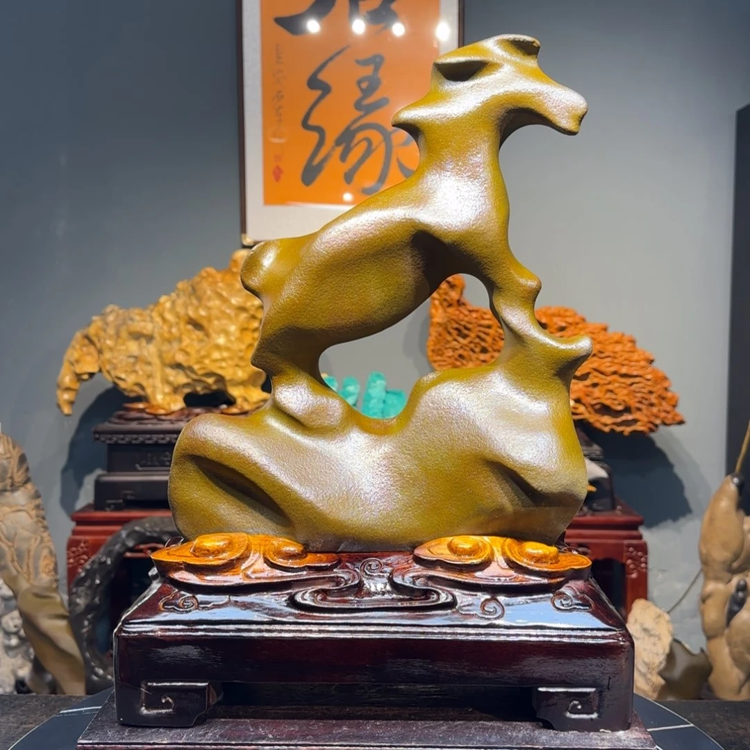 心***走精品摆件家居摆件摩尔石