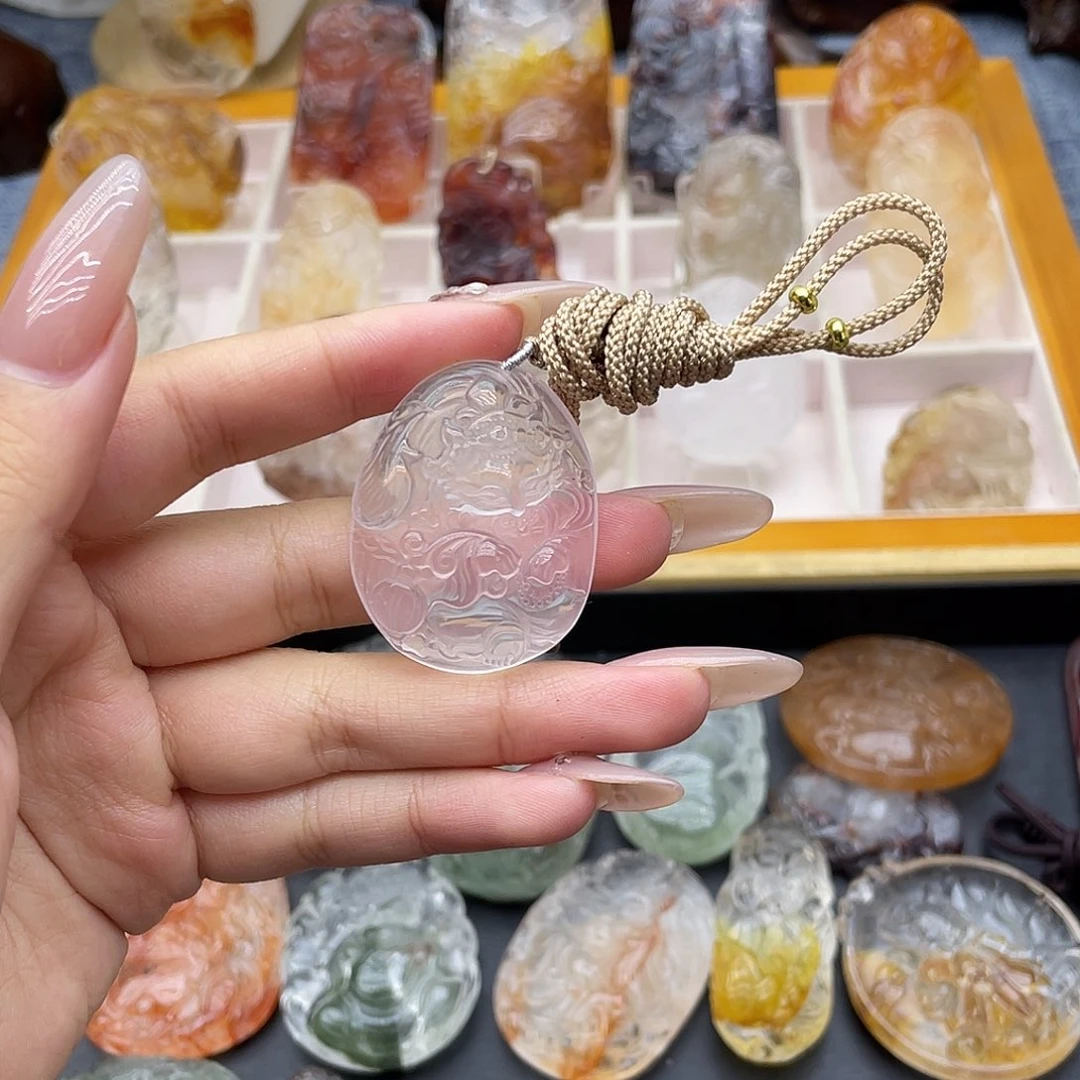 颈饰未镶嵌水晶天然