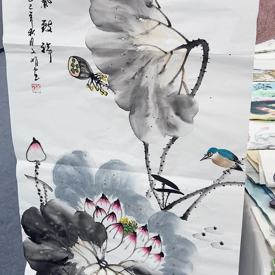 国画事事顺心如意万事如意万事