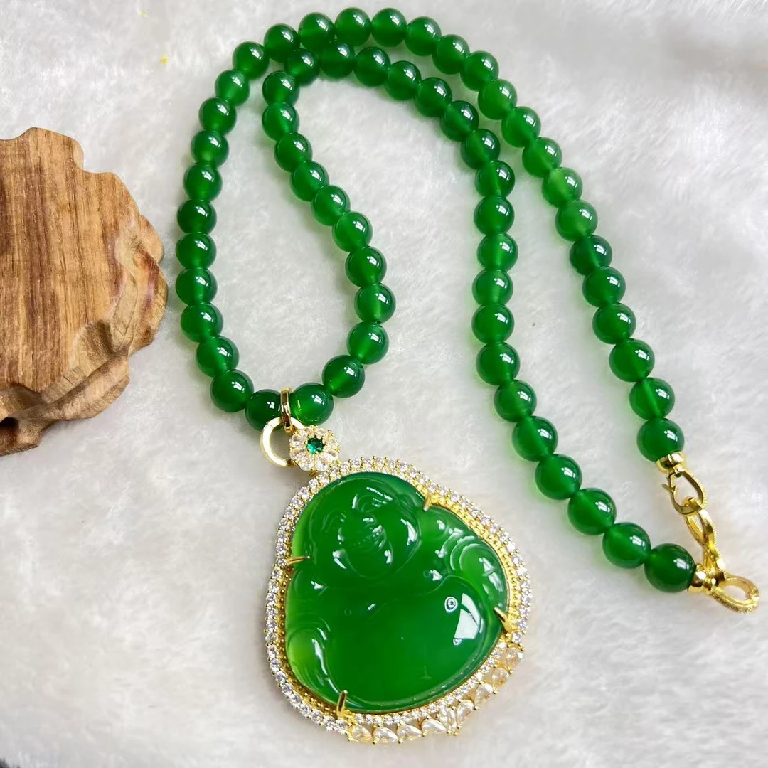 绿佛公高端项链高雅华丽华贵精美绝伦