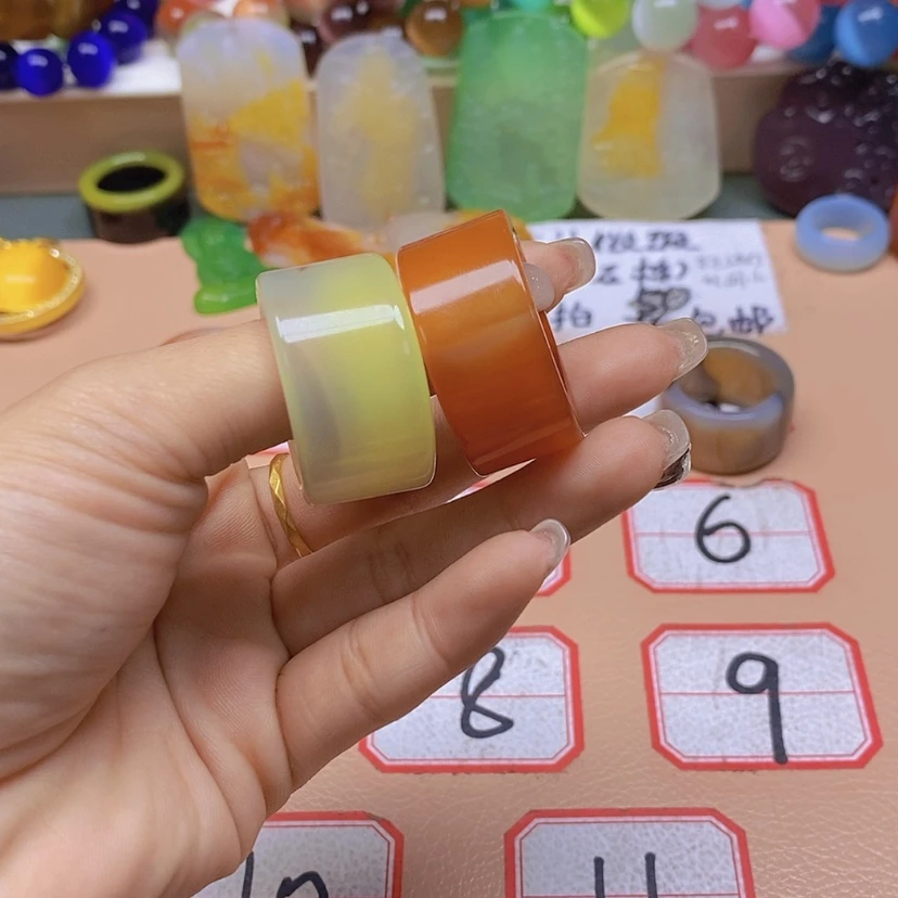 【闪购商品】玛瑙/玉髓颈饰未镶嵌美**霞