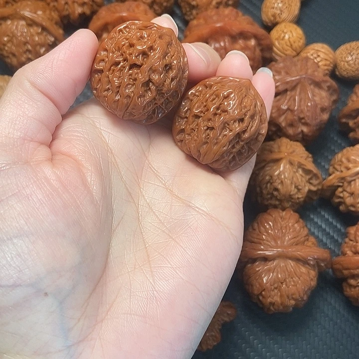 吊坠文玩核桃30盘龙纹手捻