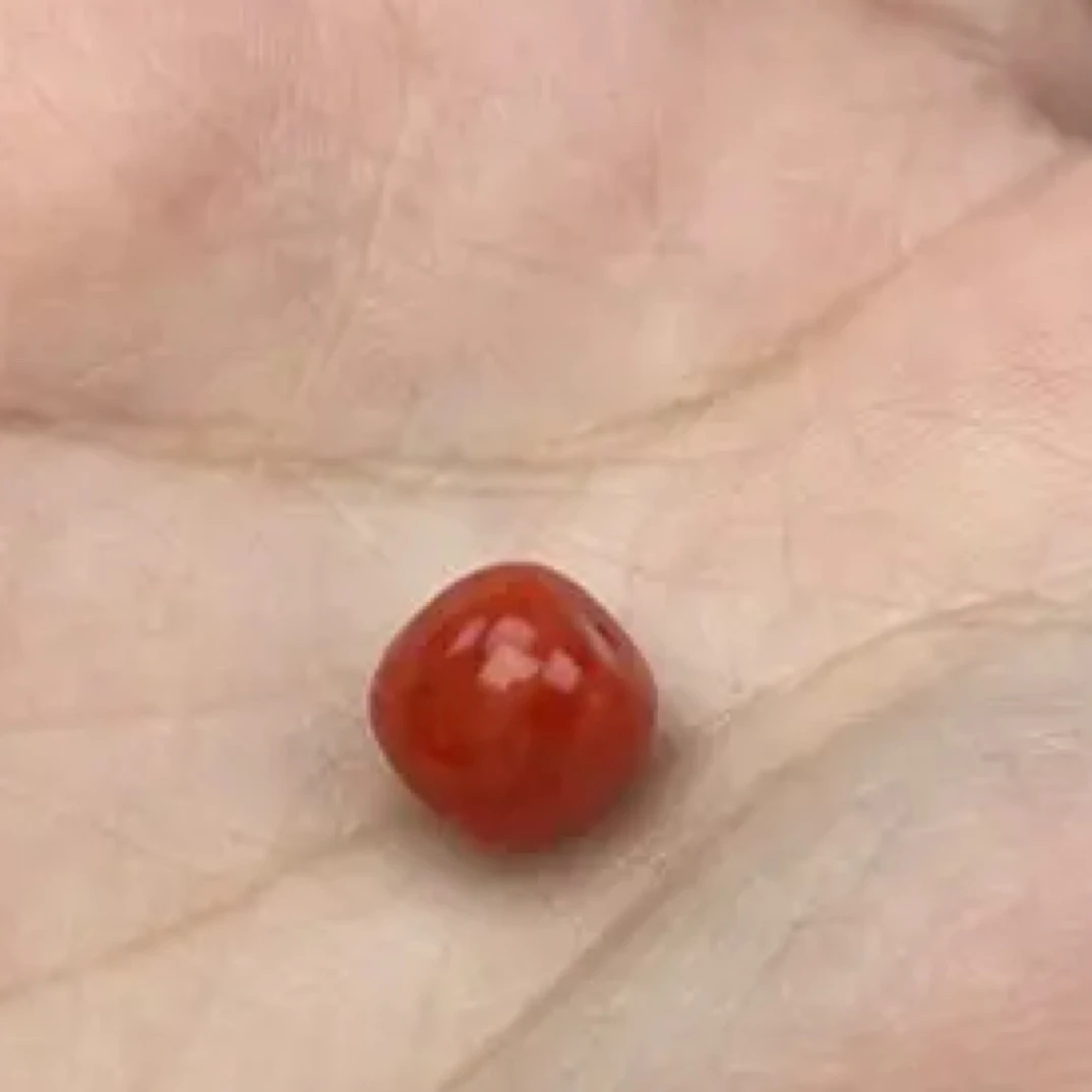 天然红珊瑚momo珊瑚老型珠子8+