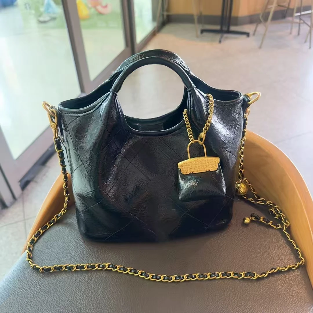 【Z#09】手提式单肩斜挎包刺绣拉链扣式斜挎包包小众水桶包