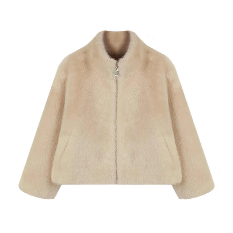 西恩定制 ●【冬日往事】 毛绒外套轻奢时尚百搭秋冬女士WWQ4WT6243