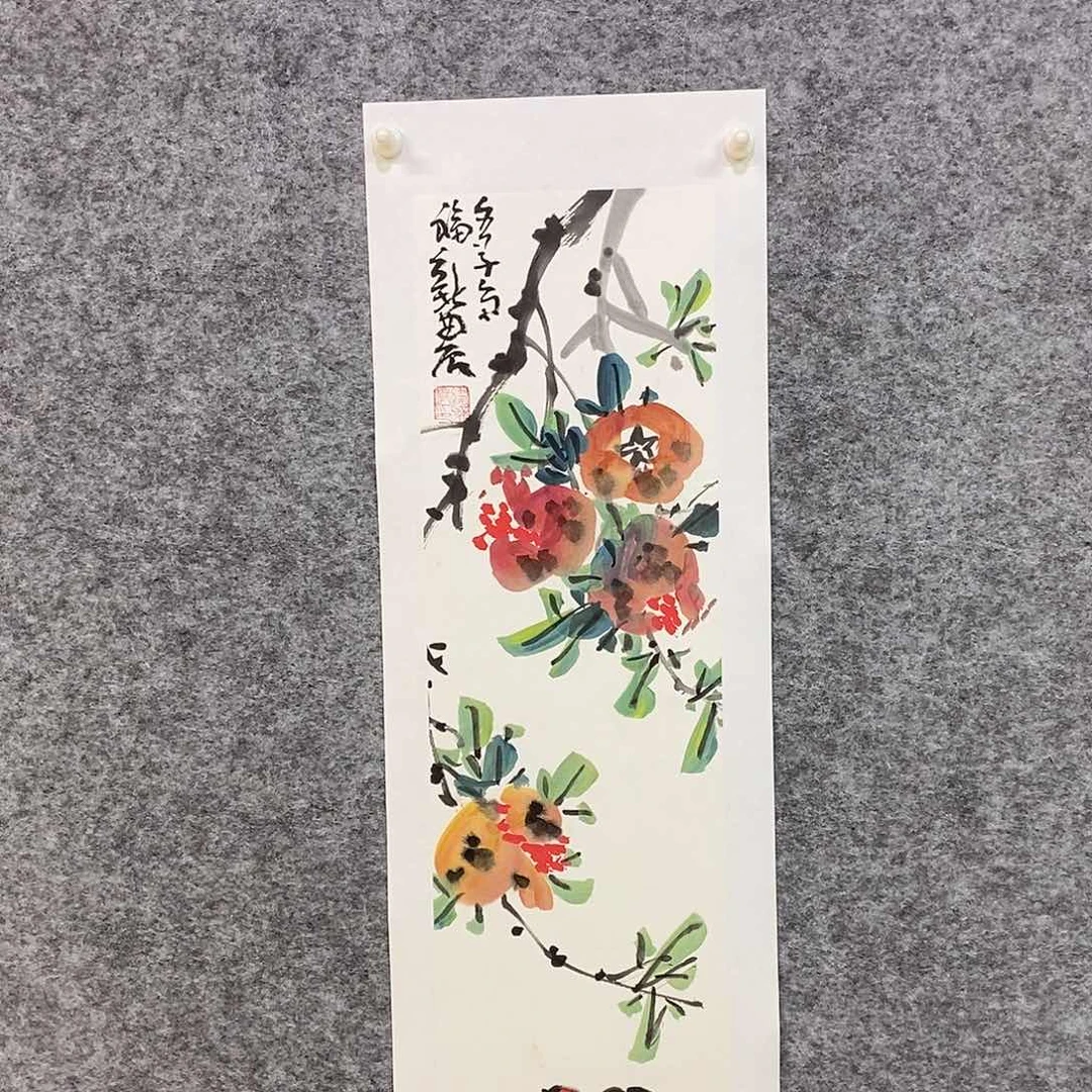 国画缪新农国画作品