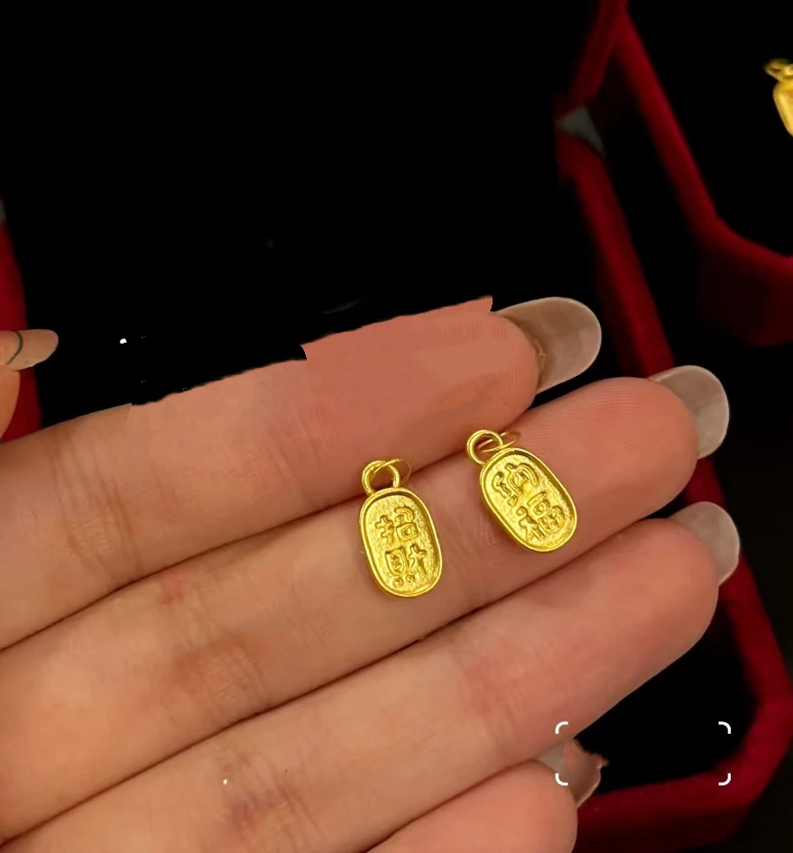 【KZ】爆款纳福小吊坠 赠链 -24  一单发一件