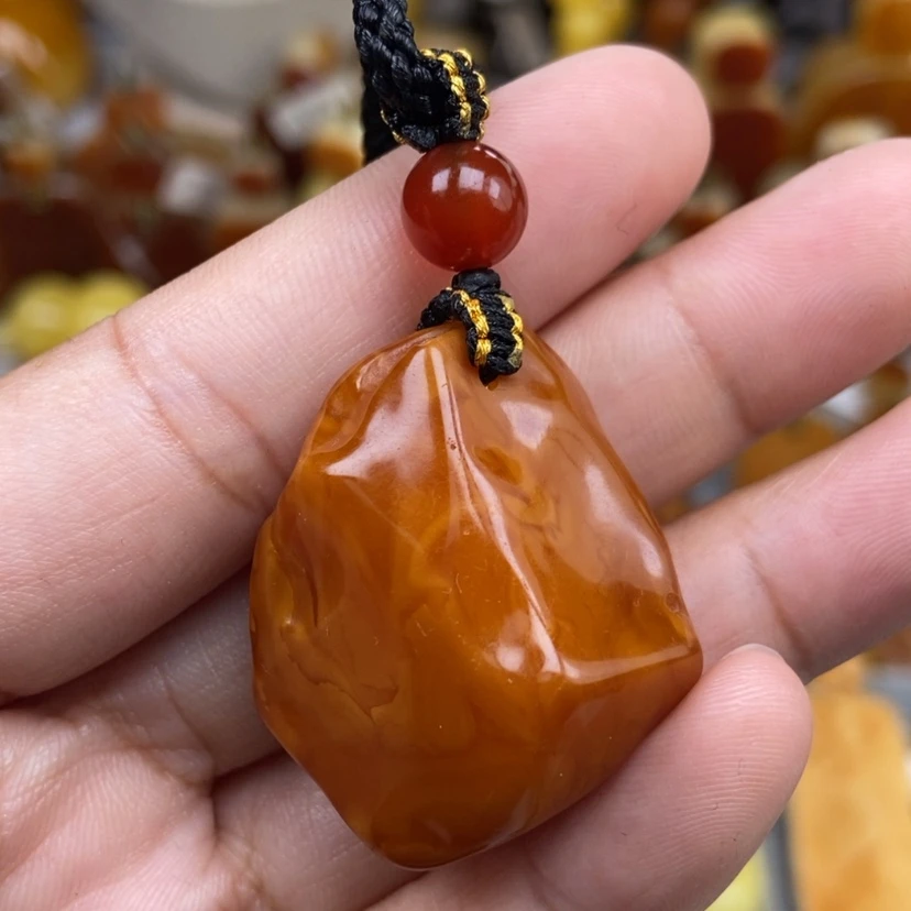 【闪购商品】琥珀颈饰未镶嵌