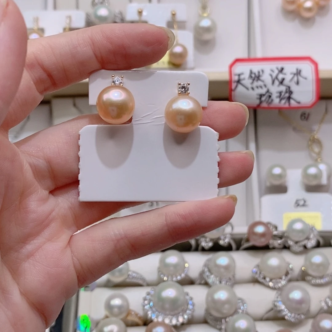 大***‍淡水珍珠套链银S925镶嵌