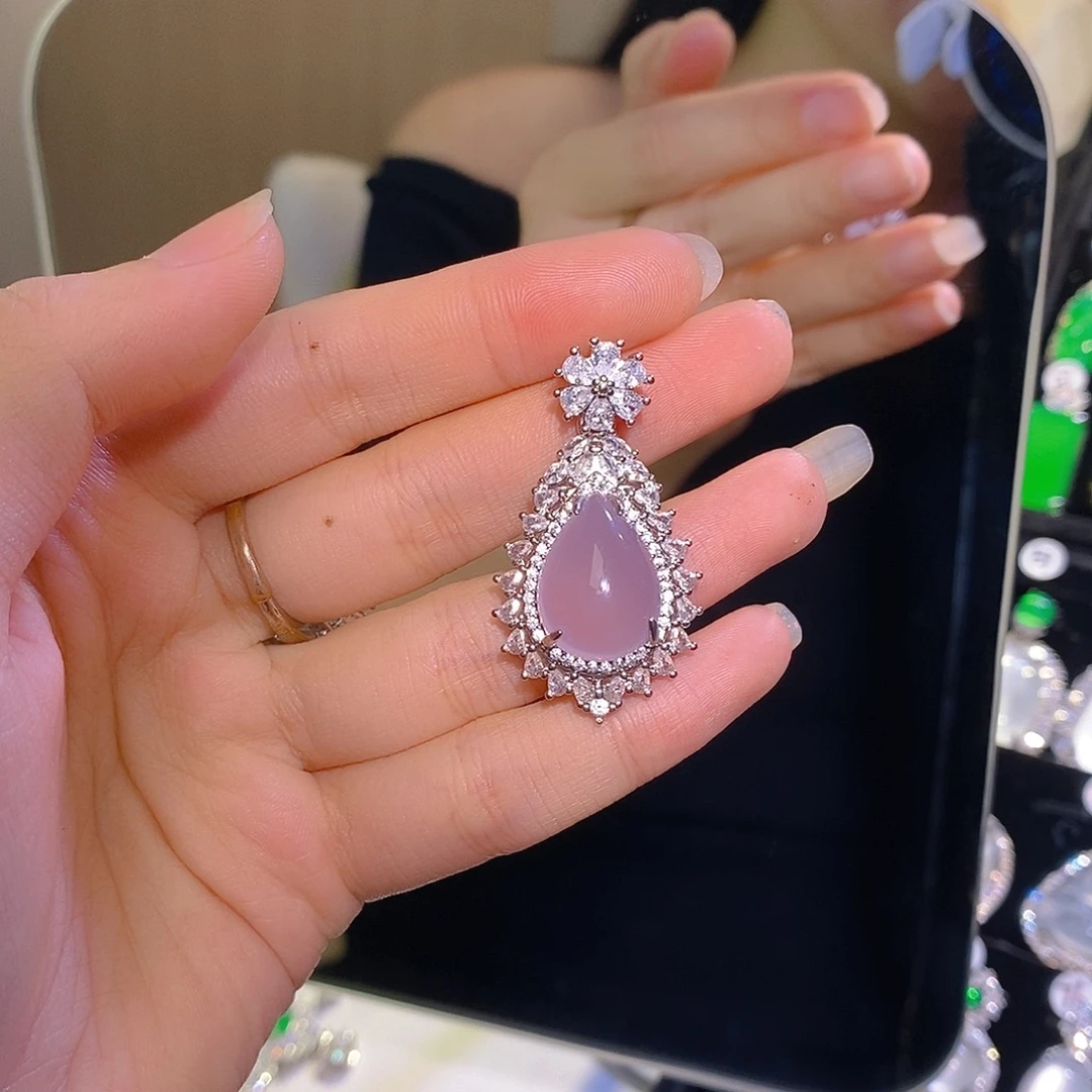 玛瑙/玉髓合金颈饰