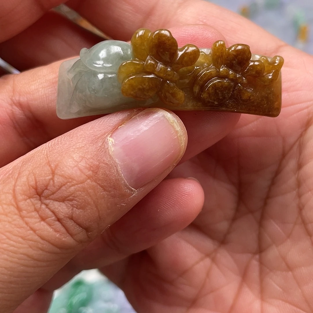 颈饰未镶嵌翡翠翡玉缘翡翠