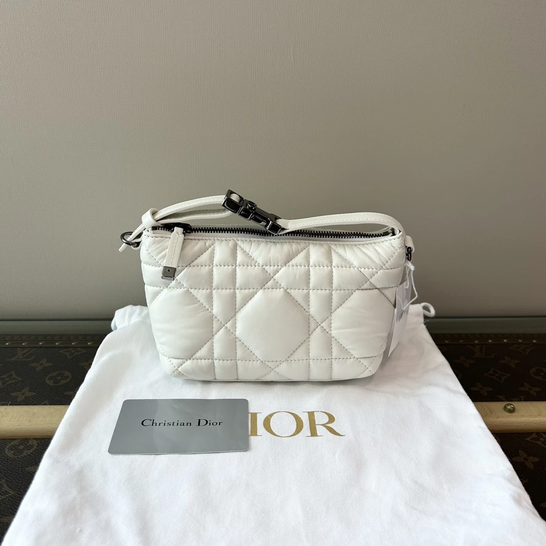 95新 DIOR/迪奥 白金Trave INomad号饭盒手提包 82152
