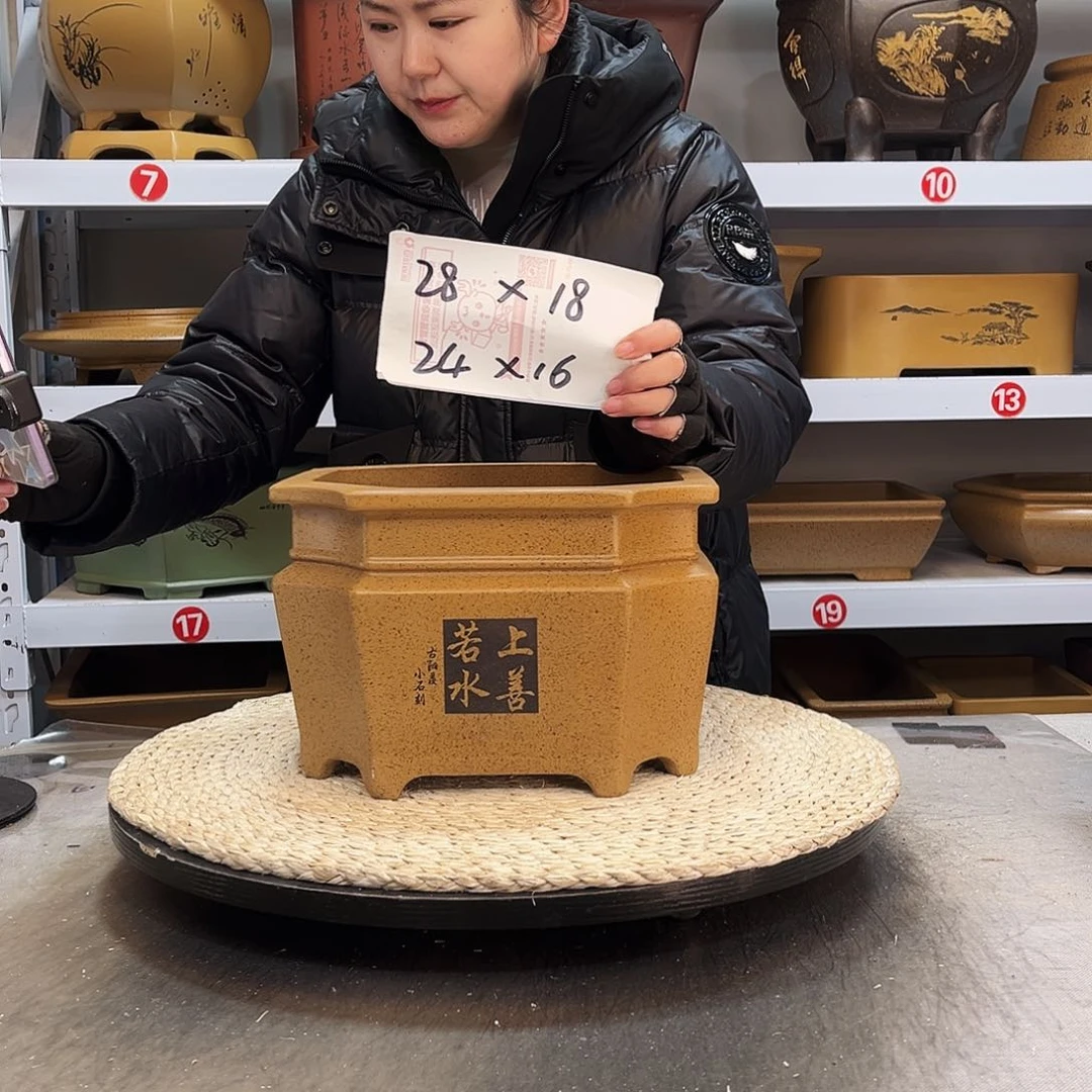 紫砂花盆紫砂花盆