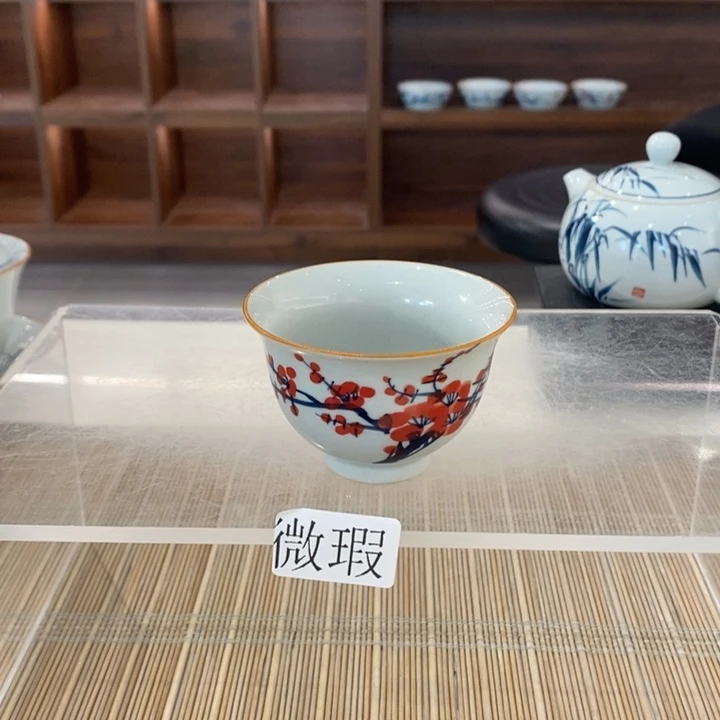 釉下老陶泥手工绘制