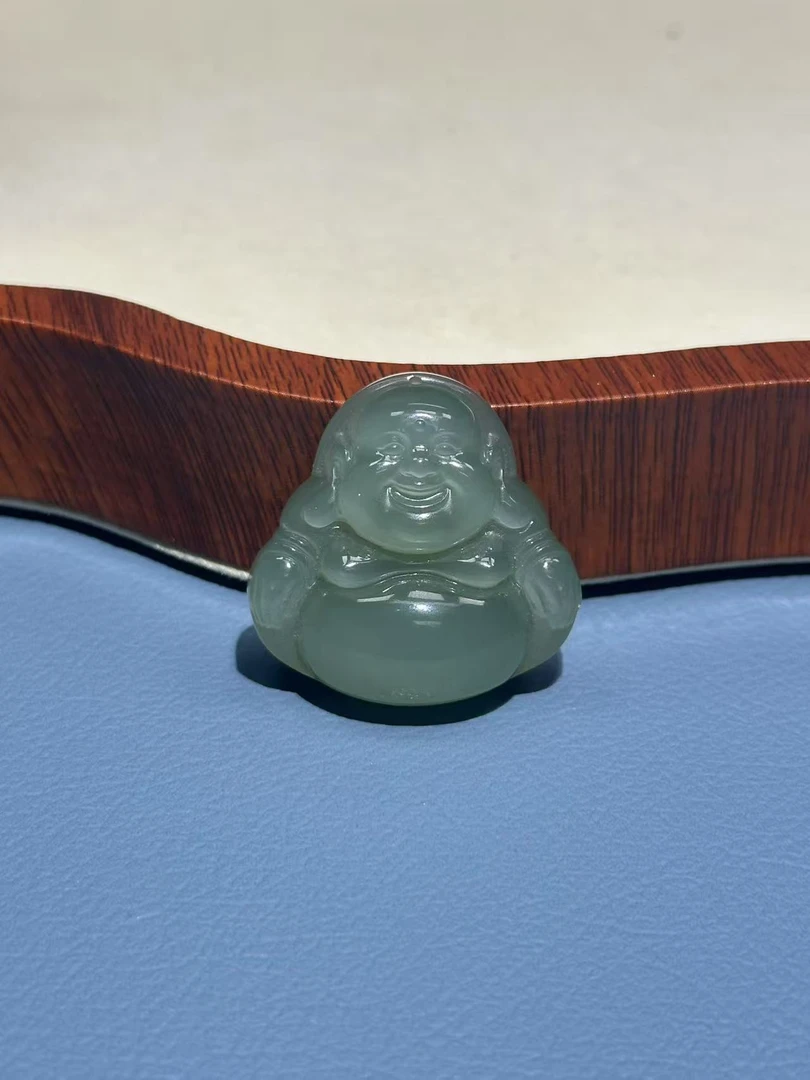 和田玉弥勒佛（多样性拍一发一）
