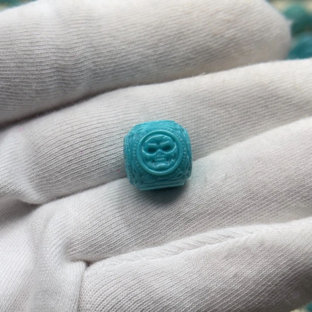 绿松石未镶嵌颈饰卡12