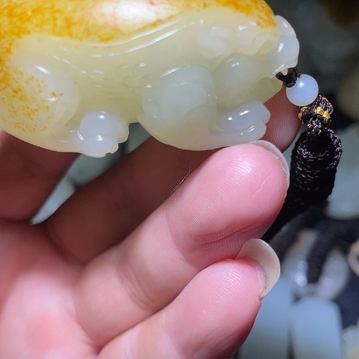 ◕***◕和田玉（糖玉）未镶嵌颈饰