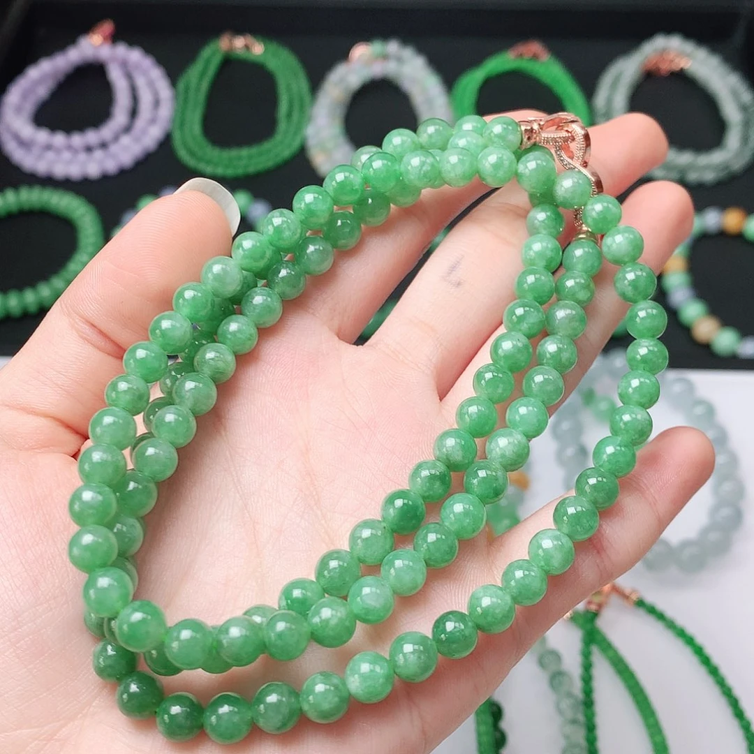 翡翠未镶嵌手链翡翠
