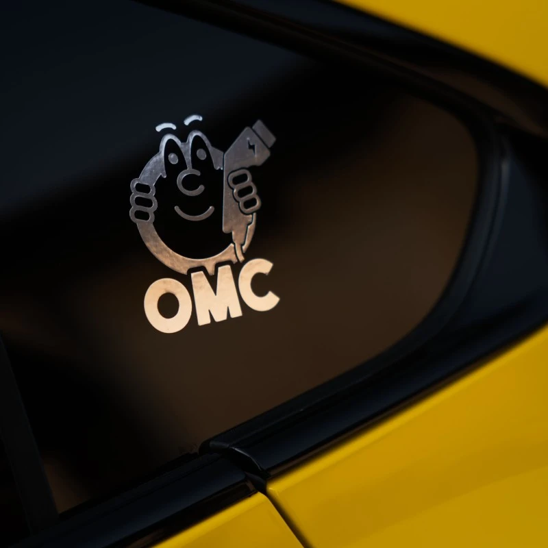 【4张包邮】OMC智能车贴新能源充电枪趣味车贴原创设计 电车车贴