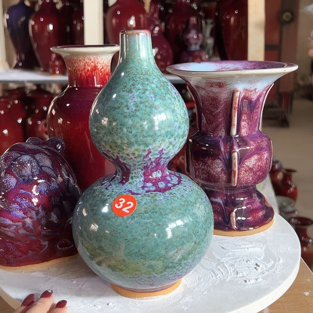 摆件郑家钧窑摆件