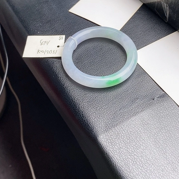 未镶嵌手镯翡翠55圆条
