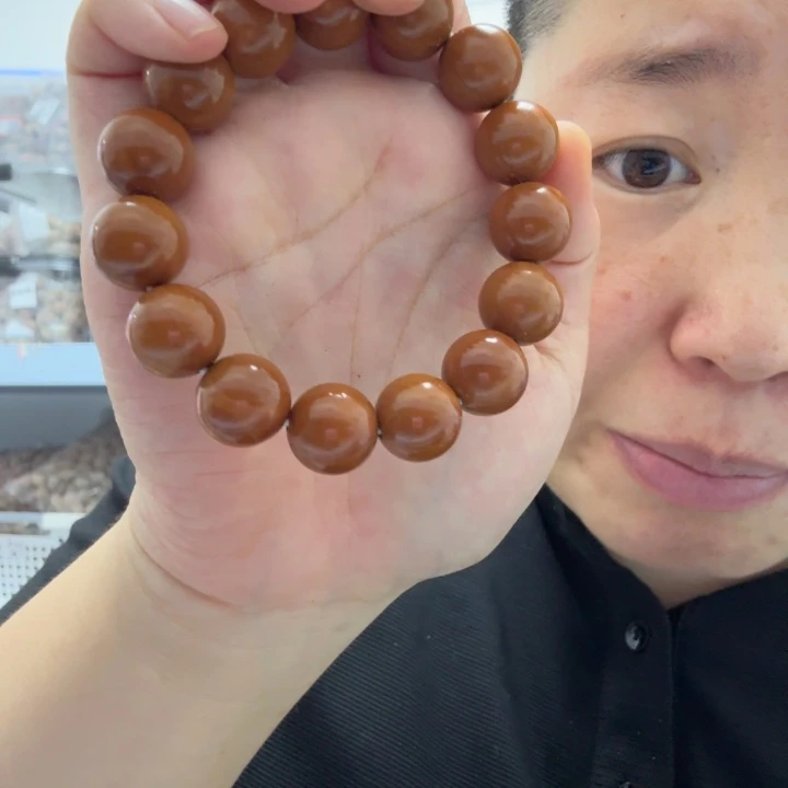 橄榄核手串/手链1.5精品光珠