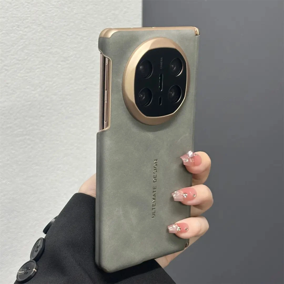 外侧边加高适用华为matex6手机壳Matex5典藏版x3磁吸中轴全包防摔