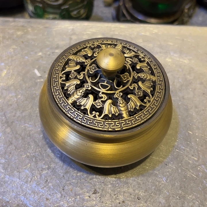 黄铜摆件，文房工艺品摆件