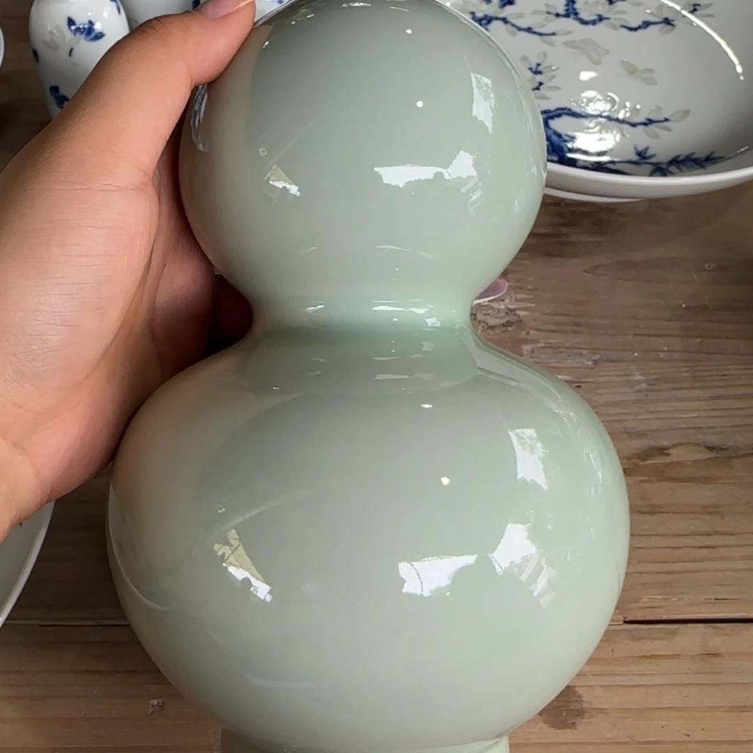 镇坤堂 冬青葫芦瓶