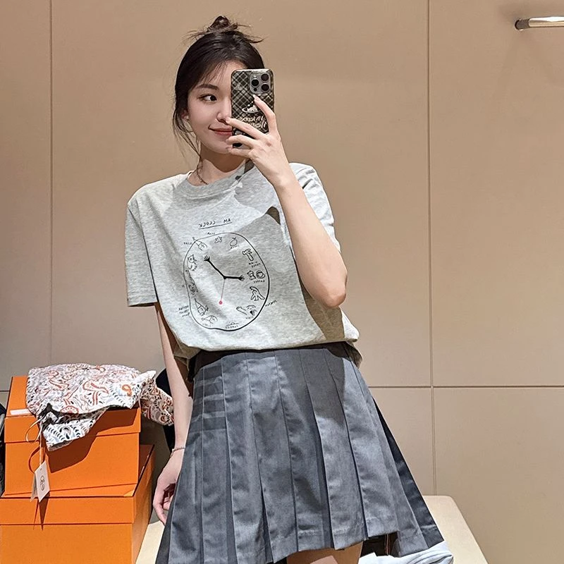 BETTER JOELAY-小版【心藏月光】时尚百搭短袖T恤简约休闲风KH1803