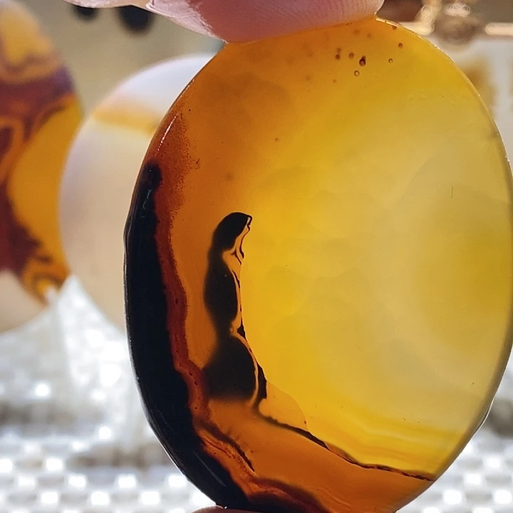 玛瑙/玉髓未镶嵌颈饰