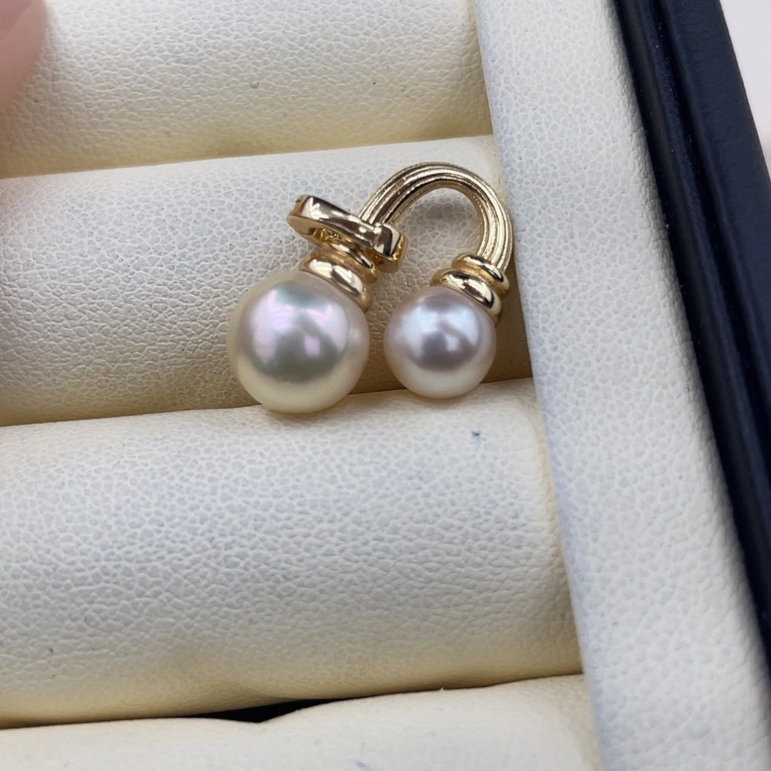 颈饰海水珍珠银S925镶嵌