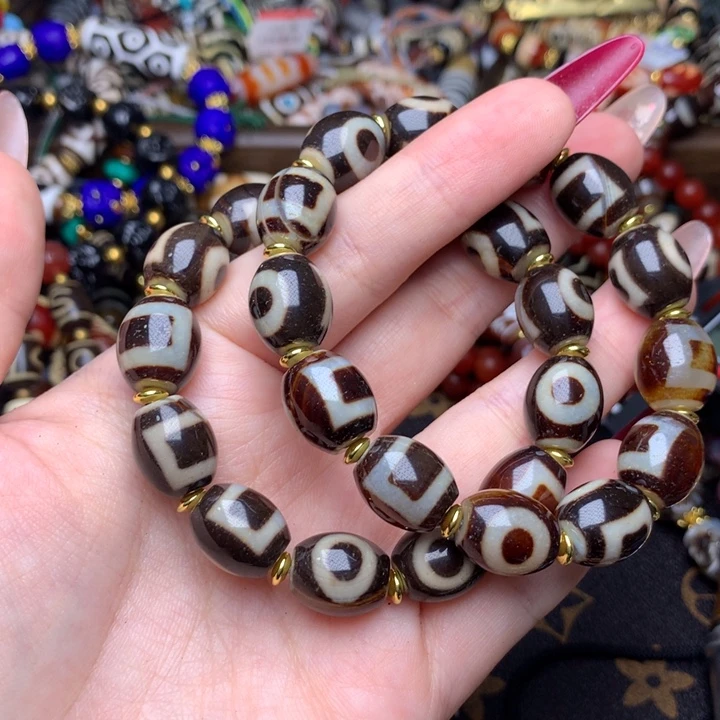 玛瑙/玉髓未镶嵌发一条