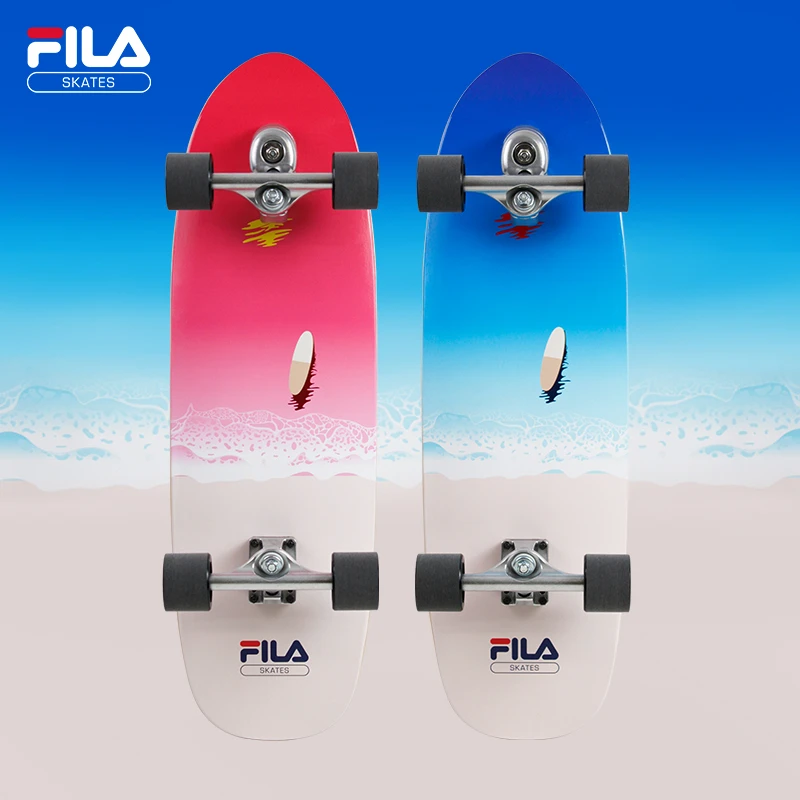 Fila/斐乐成人款滑板陆地冲浪板新手弹簧桥滑板成人专用初学者