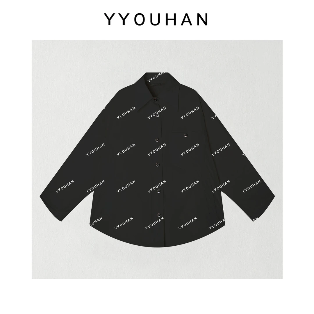 JOJO/玖了个玖 2025早春 极简风休闲百搭衬衫款羽绒服 2501C47