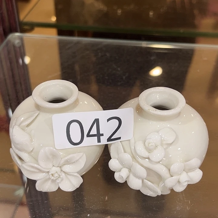 新店开业手工陶瓷小花瓶042