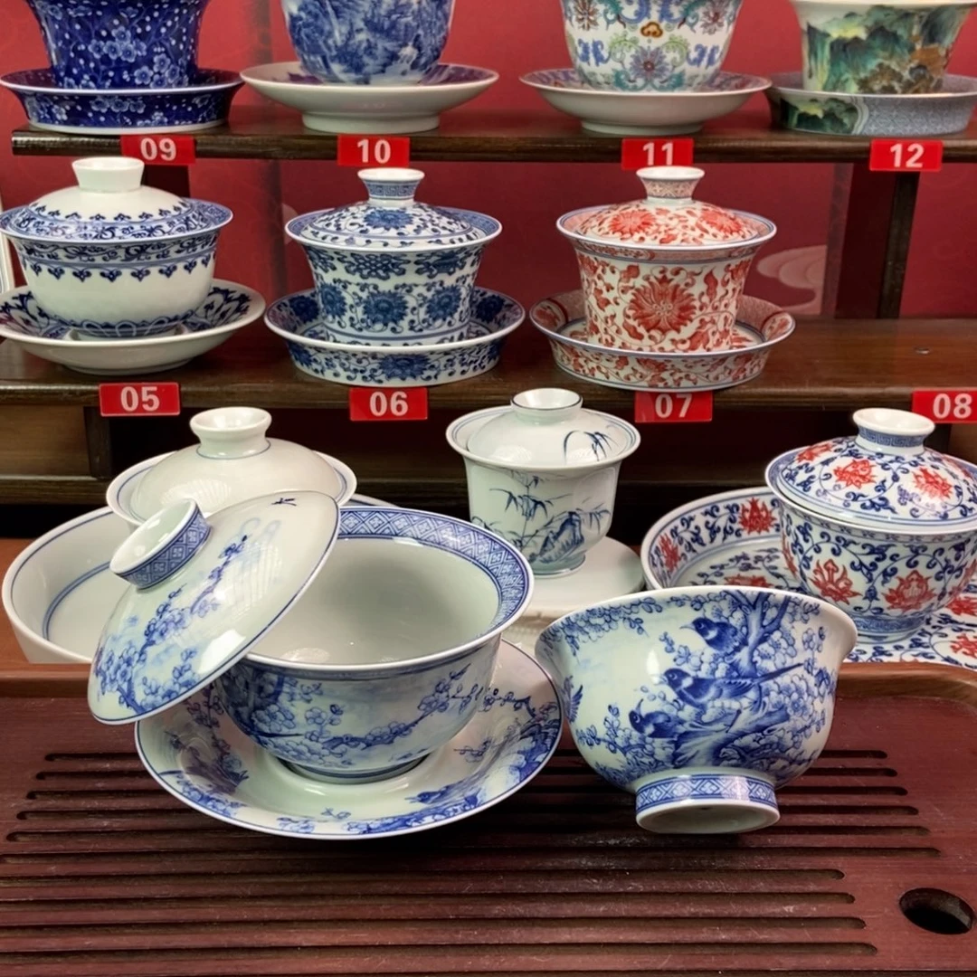 小***吖景德镇博物馆两件套