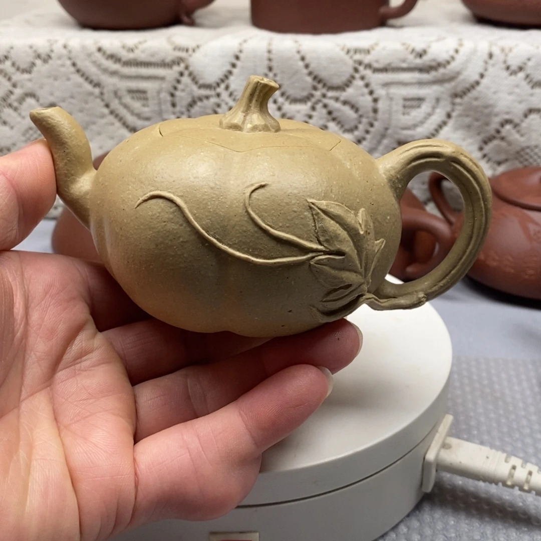 紫砂茶壶台西本绿
