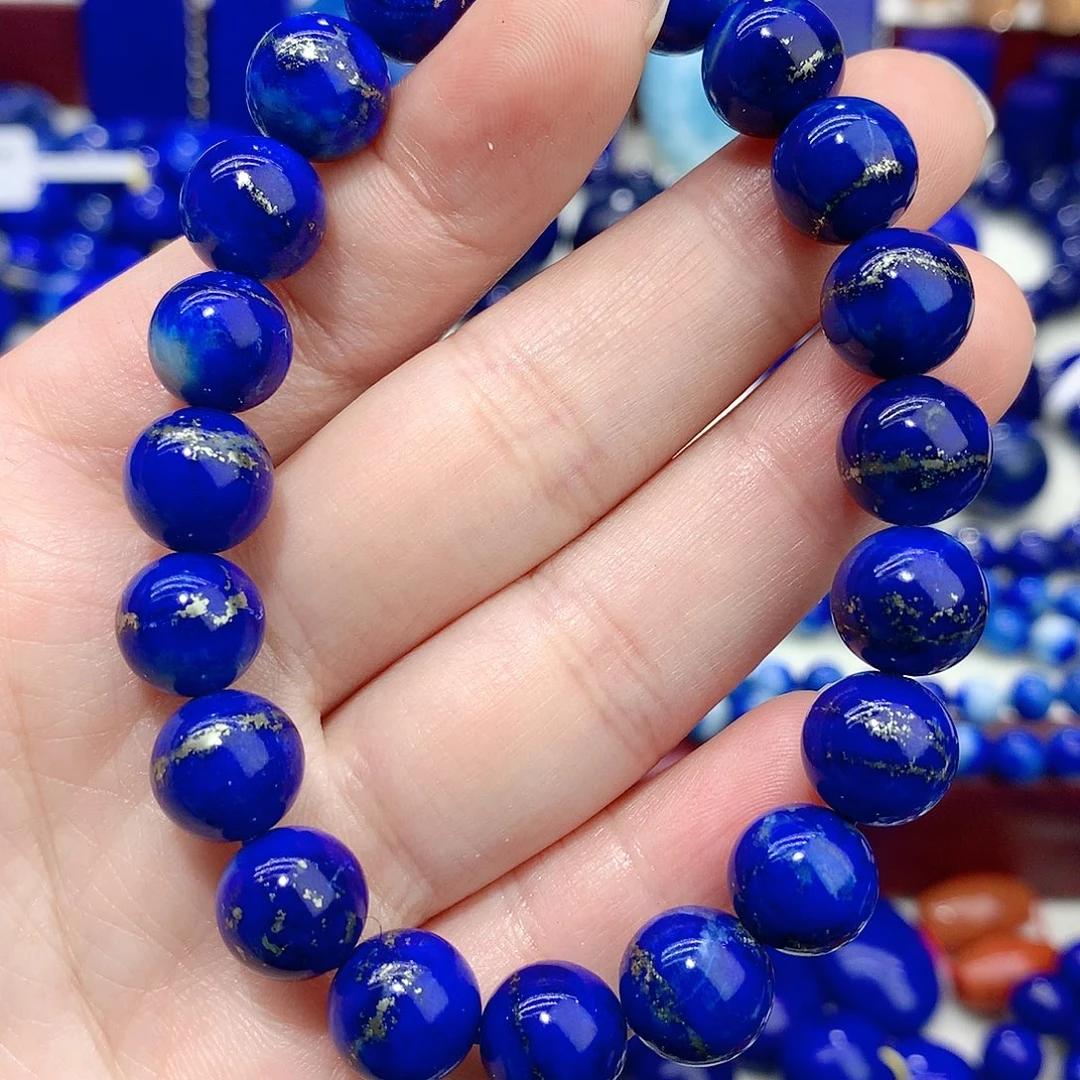 青金石未镶嵌10.5m金腰带手链