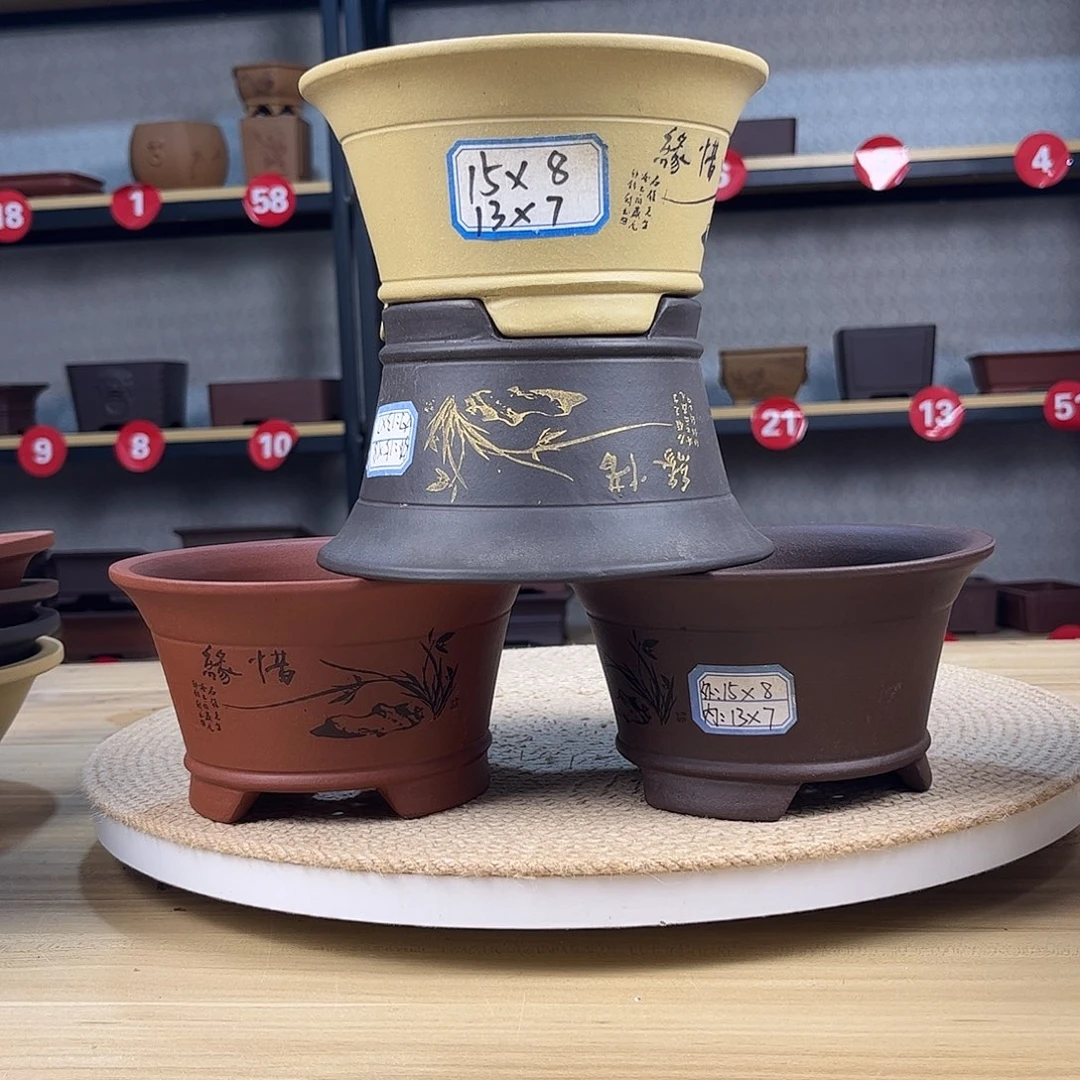 花盆紫砂紫砂花盆