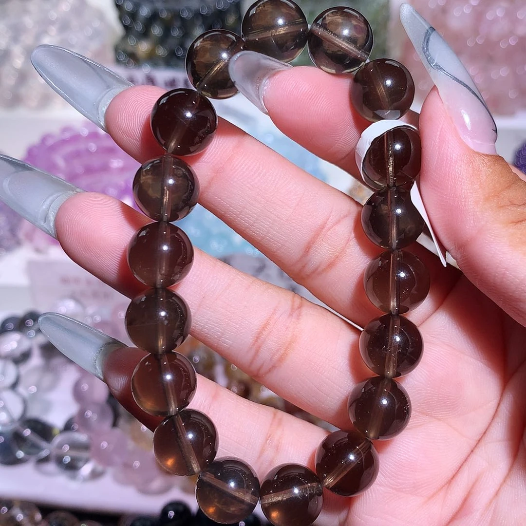 未镶嵌手链水晶高品茶晶11
