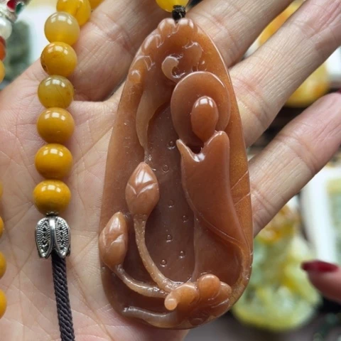 岫玉挂件未镶嵌挂件
