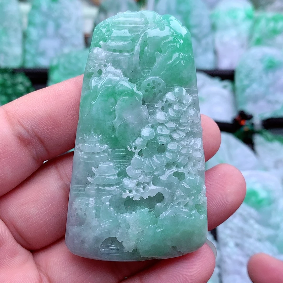 翡翠吊坠(不含链)未镶嵌