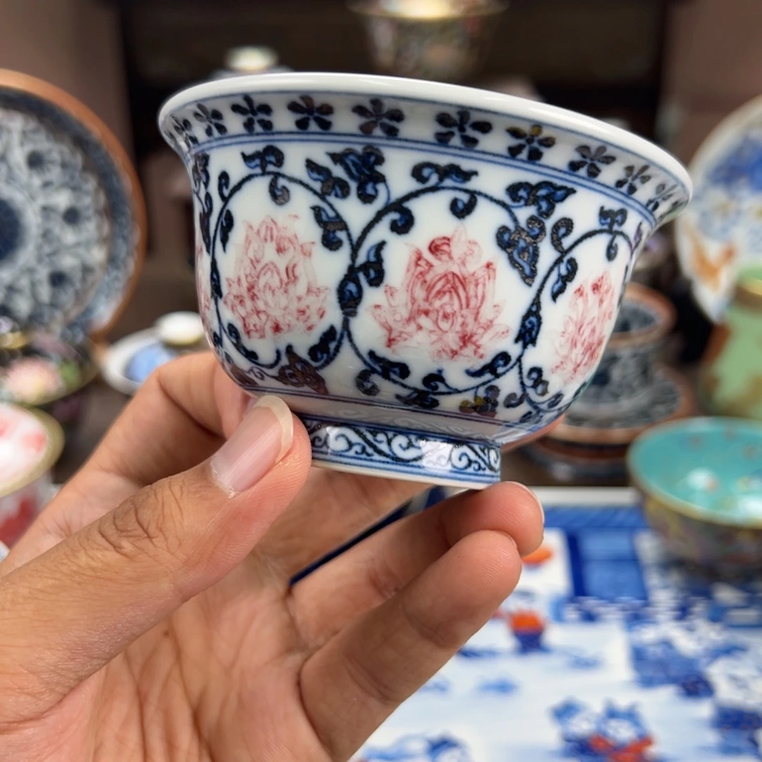 西***r瓷片景德镇手工手绘陶瓷